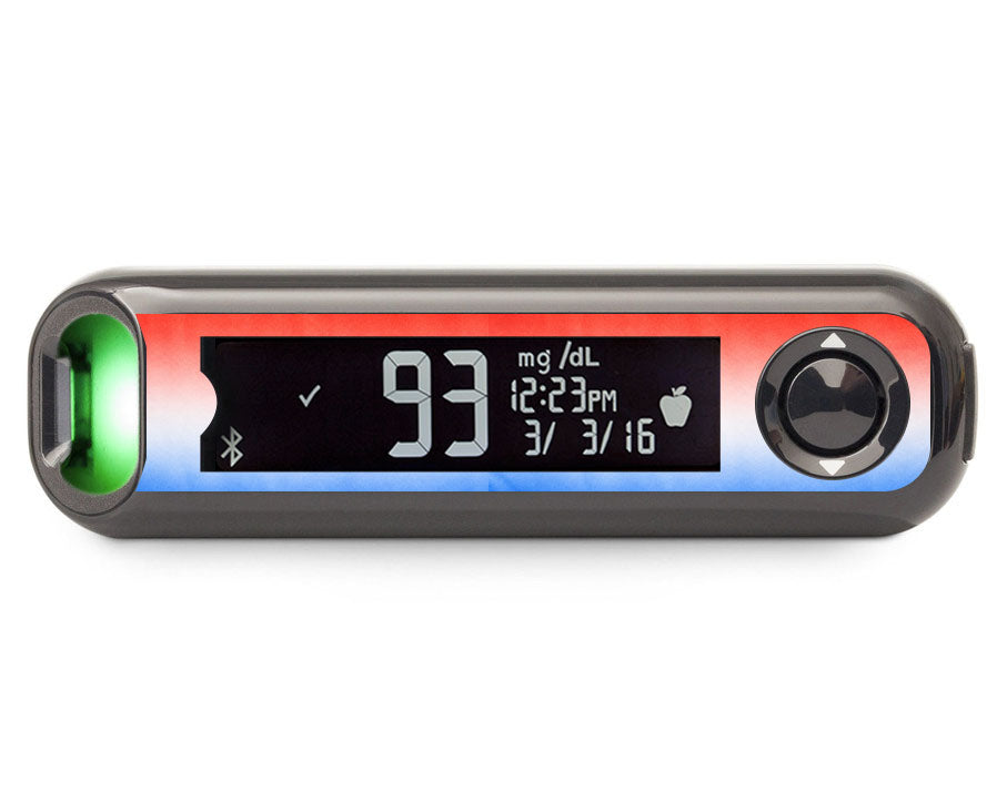 Freedom Fade Bayer Contour© Next One Glucometer Sticker - Pump Peelz