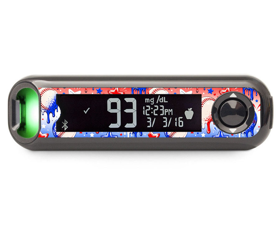 Liberty League Bayer Contour© Next One Glucometer Sticker - Pump Peelz