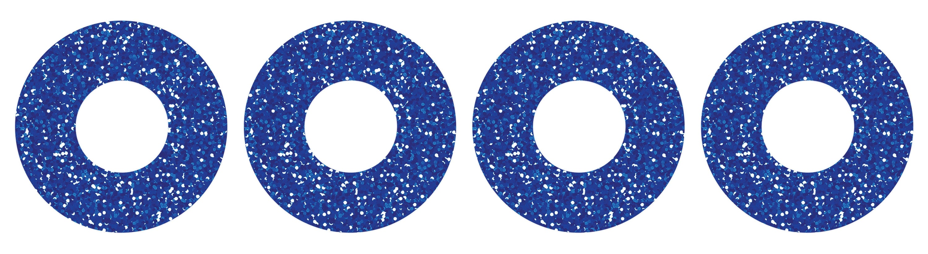 Blue Confetti Patch+ Tape Designed for the FreeStyle Libre 2 - Pump Peelz