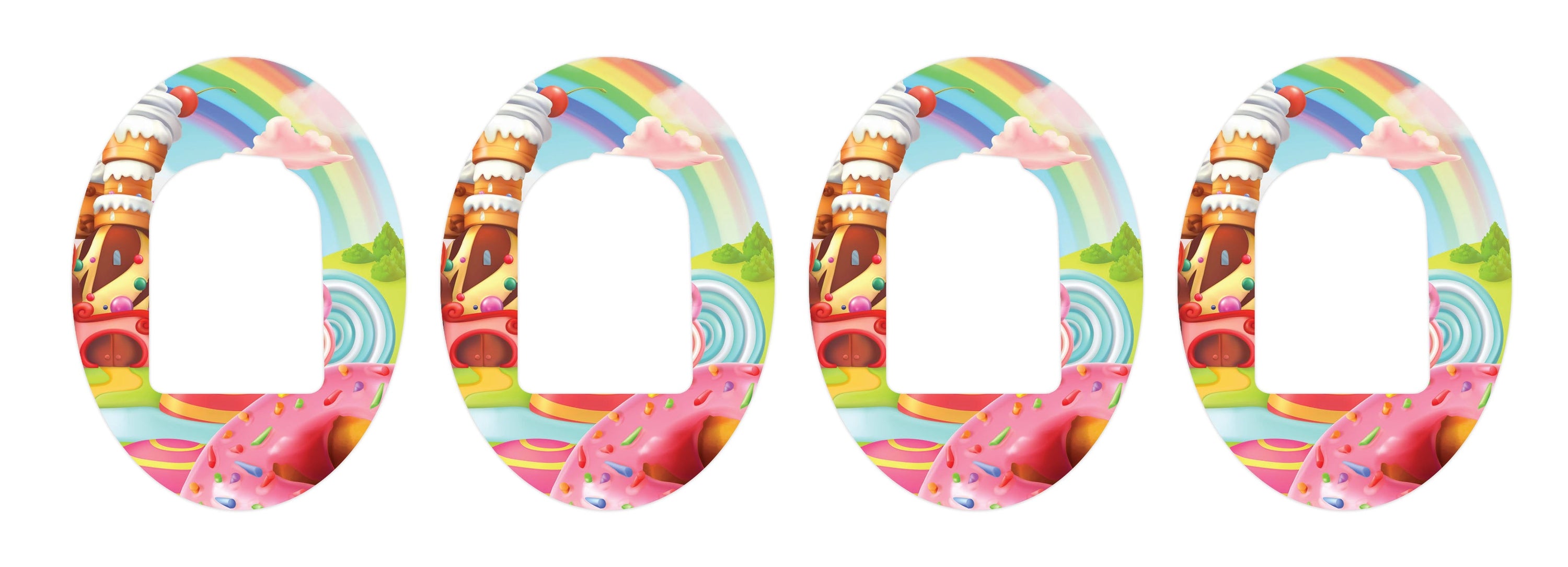 Candy Castle Patch+ Omnipod Tape 4-Pack