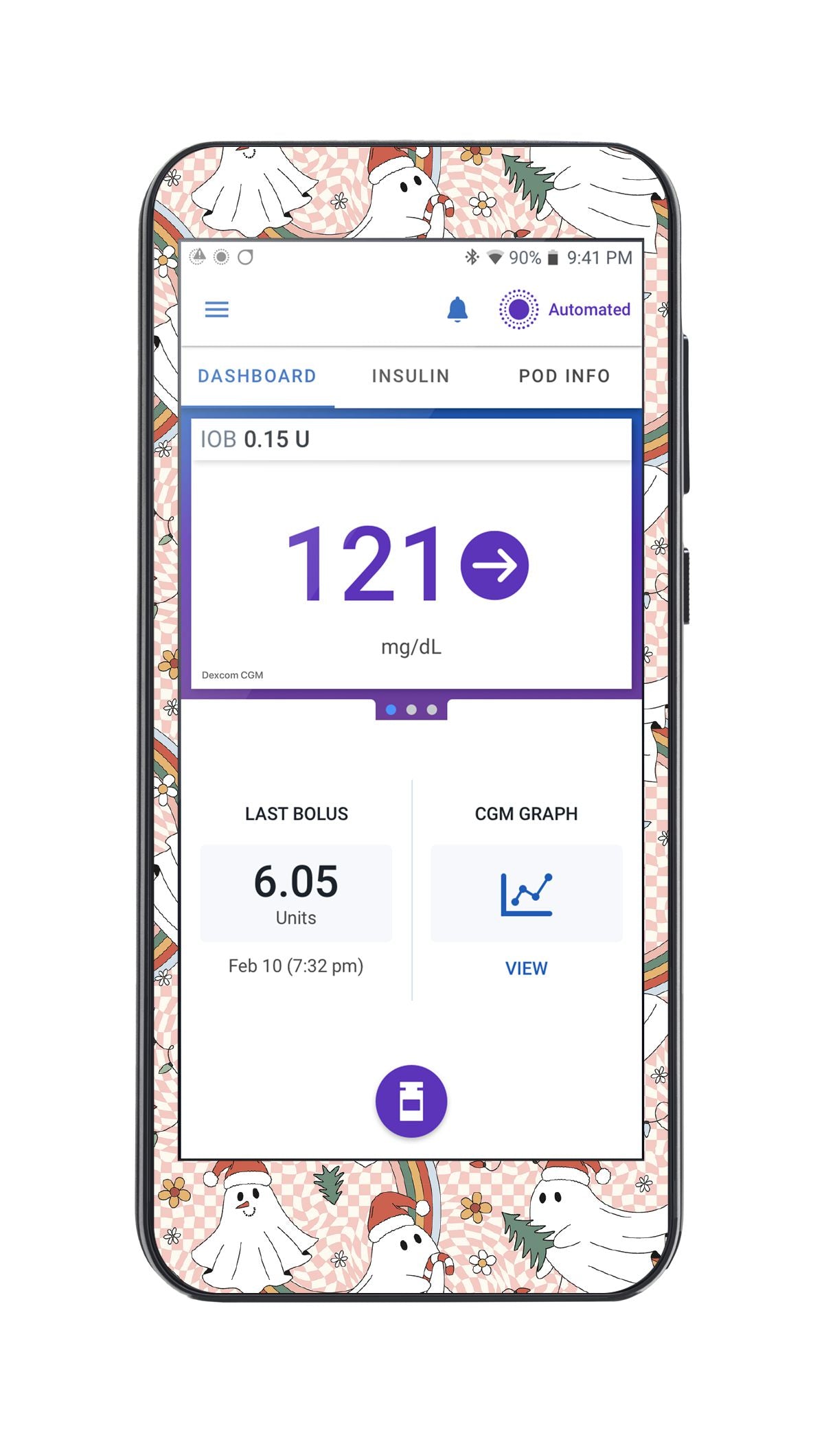 Christmas Spirits Omnipod 5™-Pump Peelz