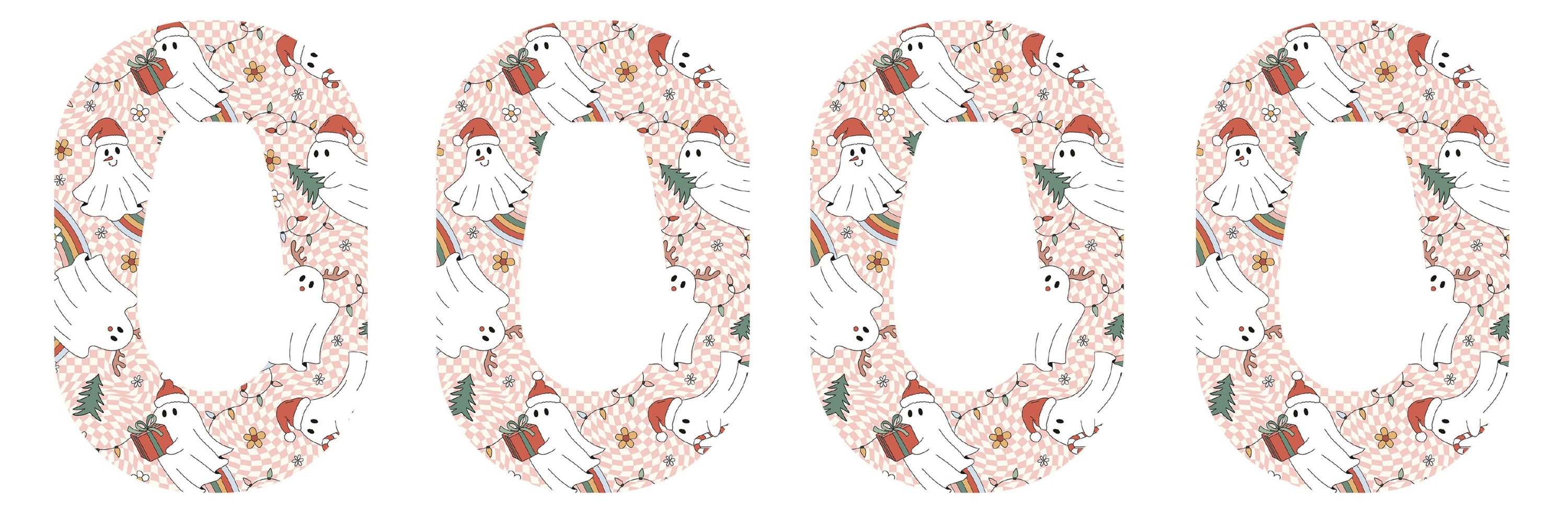 Christmas Spirits Patch Tape Designed for the DEXCOM G6-Pump Peelz