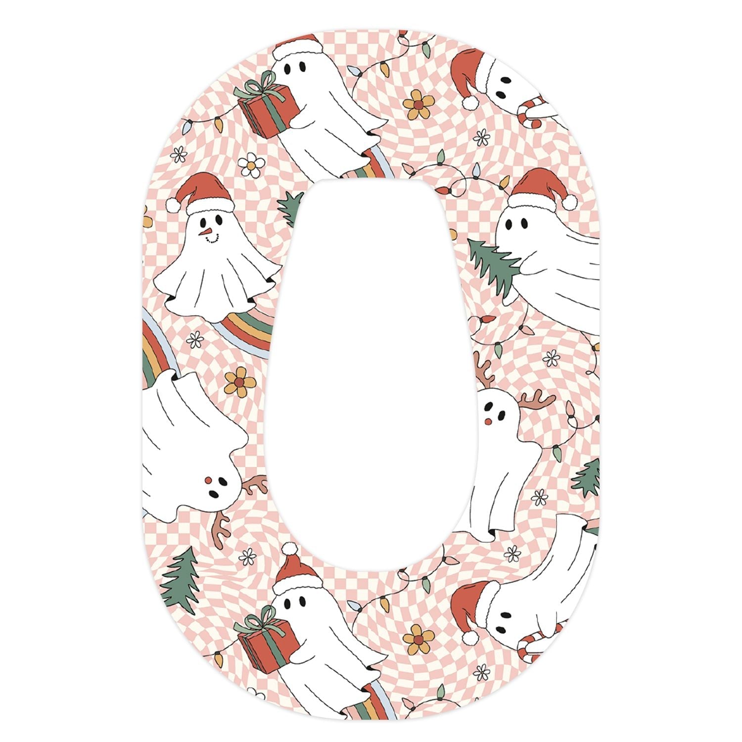 Christmas Spirits Patch Tape Designed for the DEXCOM G6-Pump Peelz