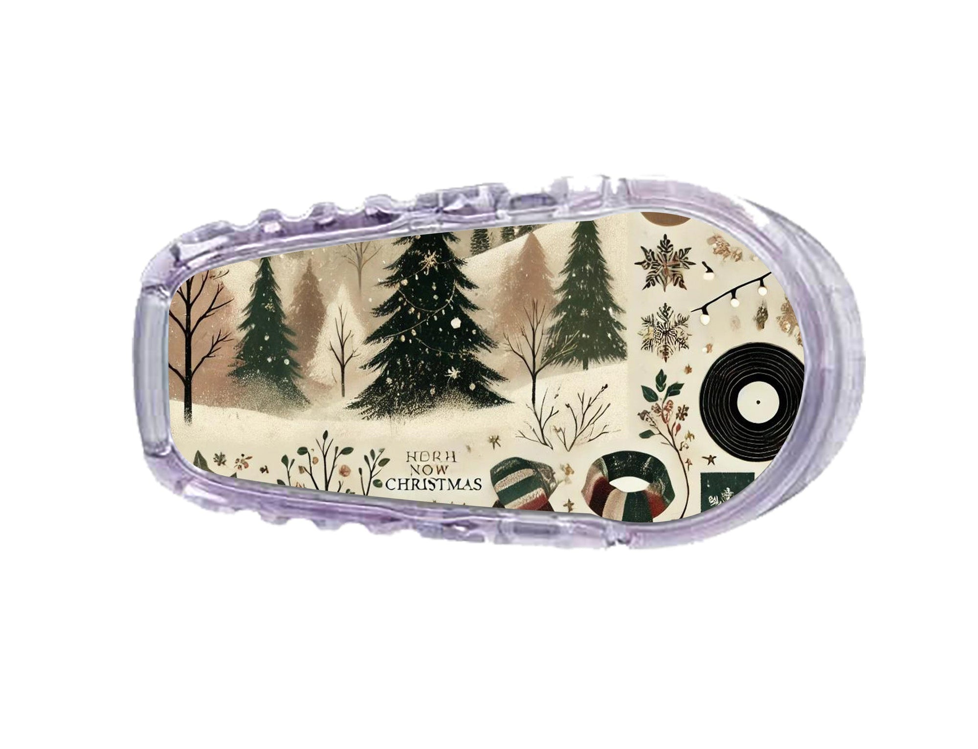 Cottagecore Christmas Dexcom G6 Transmitter Sticker-Pump Peelz