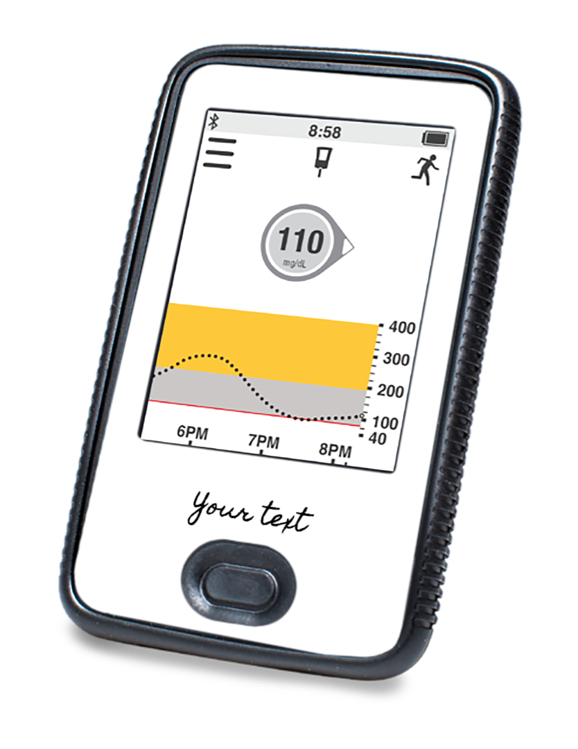 Custom Dexcom G6 Touchscreen Receiver-Pump Peelz
