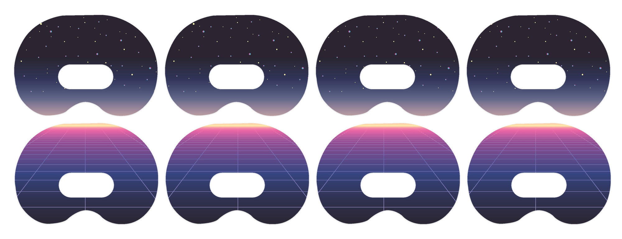 Dark Side Patch+ Medtronic Cgm Tape 4-Pack