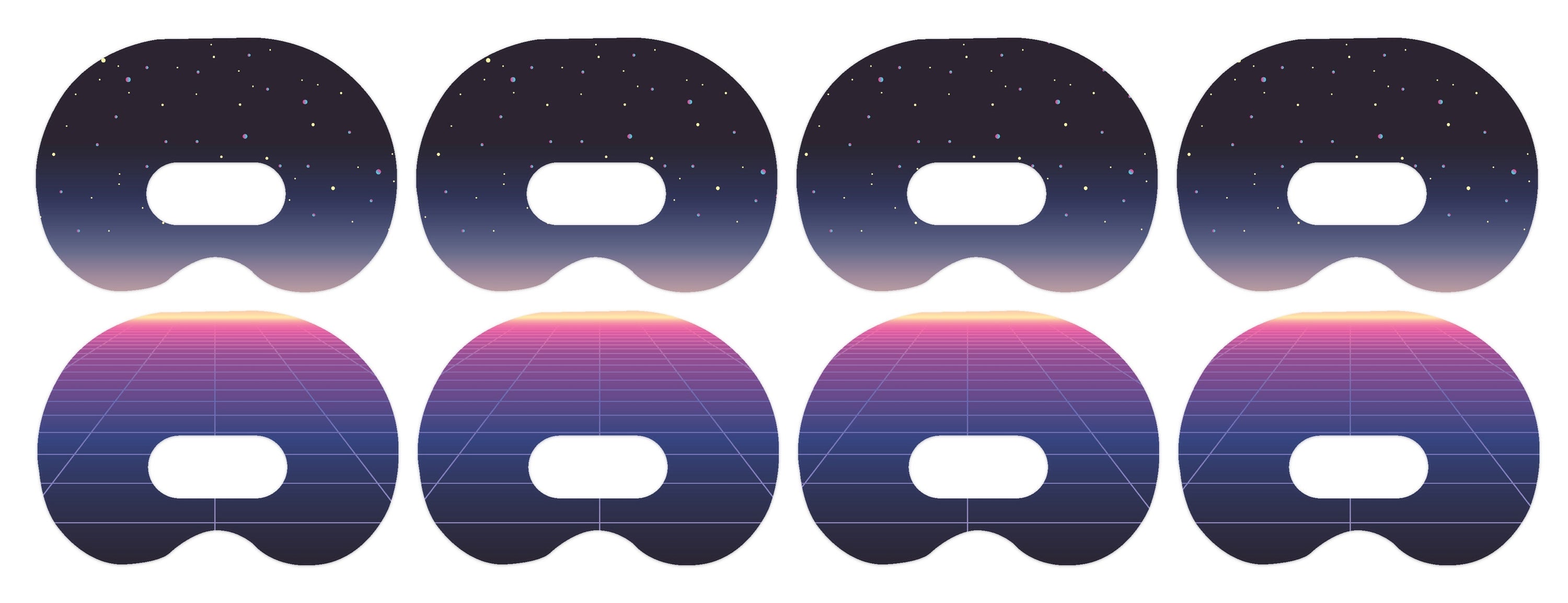 Dark Side Patch+ Medtronic Cgm Tape 4-Pack