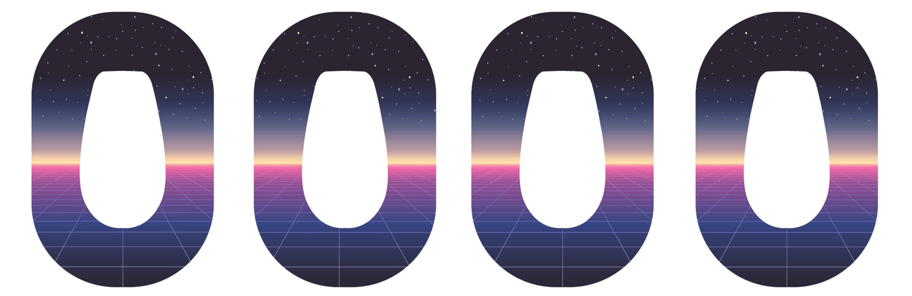 Dark Side Patch+ Tape Designed for the DEXCOM G6 - Pump Peelz