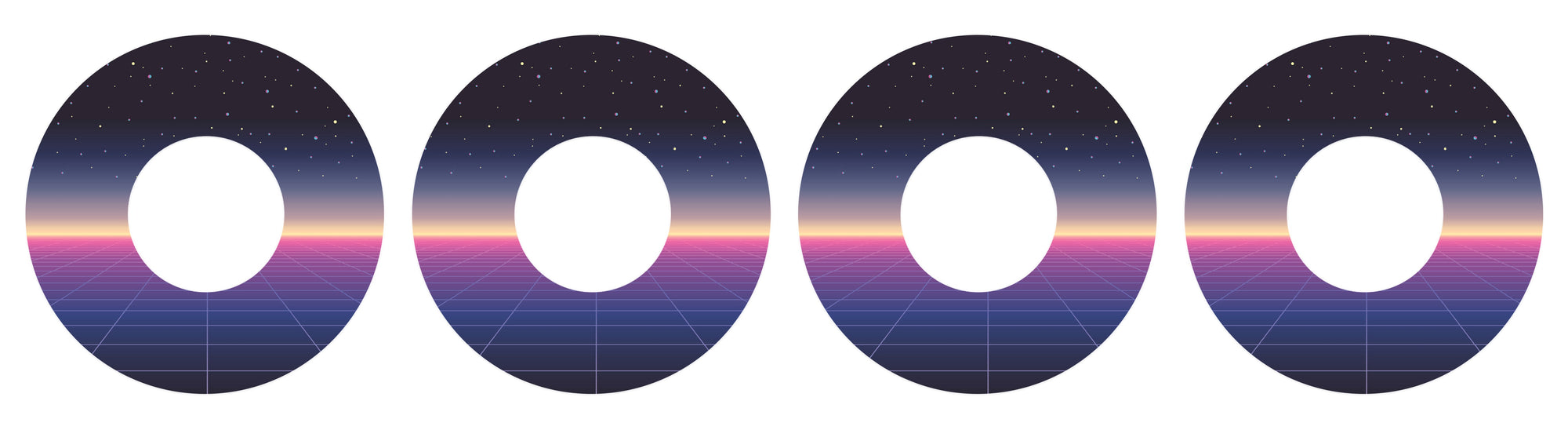 Dark Side Patch+ Tape Designed for the FreeStyle Libre 2 - Pump Peelz