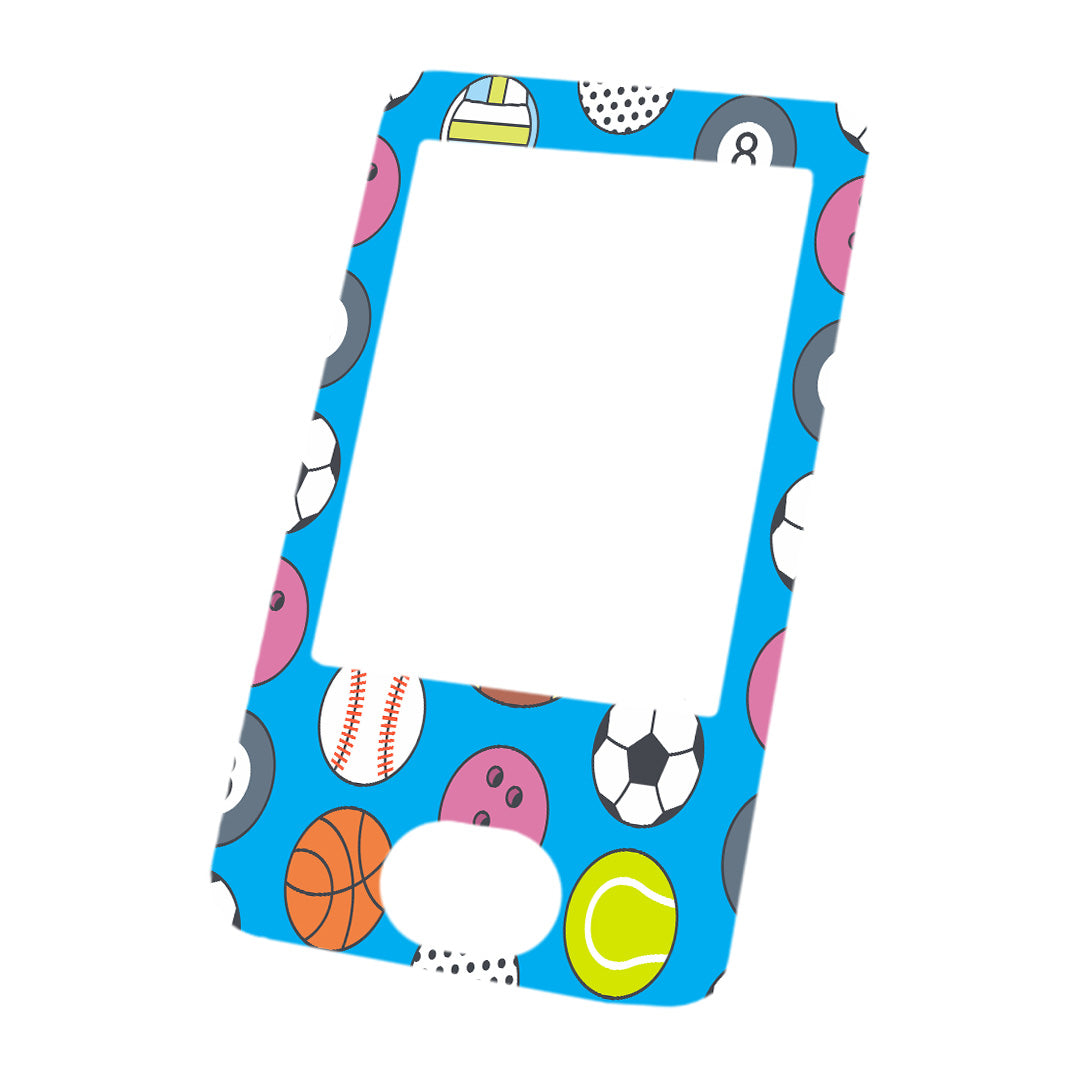 All Star Toss Dexcom G6 Touchscreen Receiver Sticker - Pump Peelz