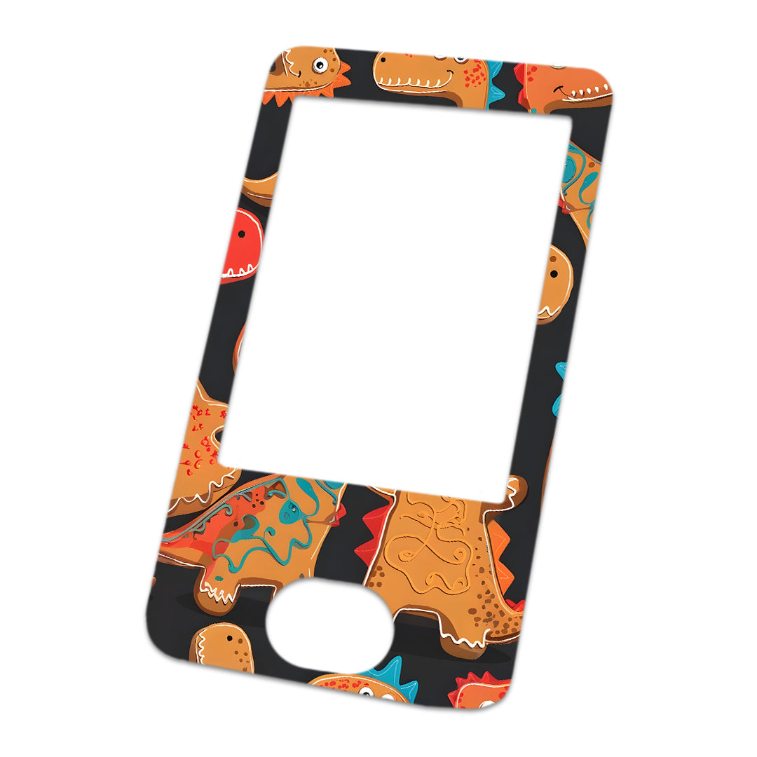 Jurassic Gingerbread Dexcom G6 Touchscreen Receiver Sticker - Pump Peelz