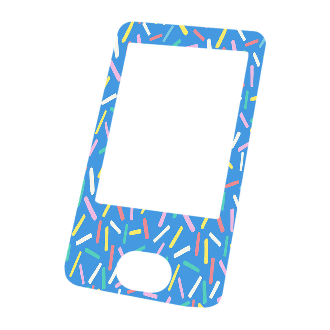 Sprinkle Pop Dexcom G6 Touchscreen Receiver Sticker - Pump Peelz