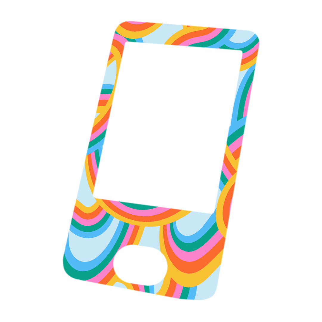 Retro Pop Dexcom G6 Touchscreen Receiver Sticker - Pump Peelz