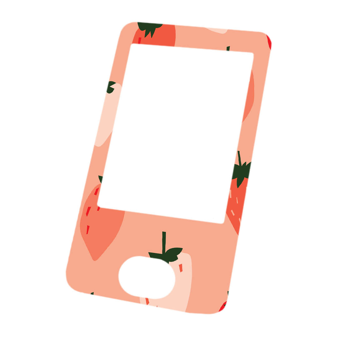 Strawberry Sweet Dexcom G6 Touchscreen Receiver Sticker - Pump Peelz