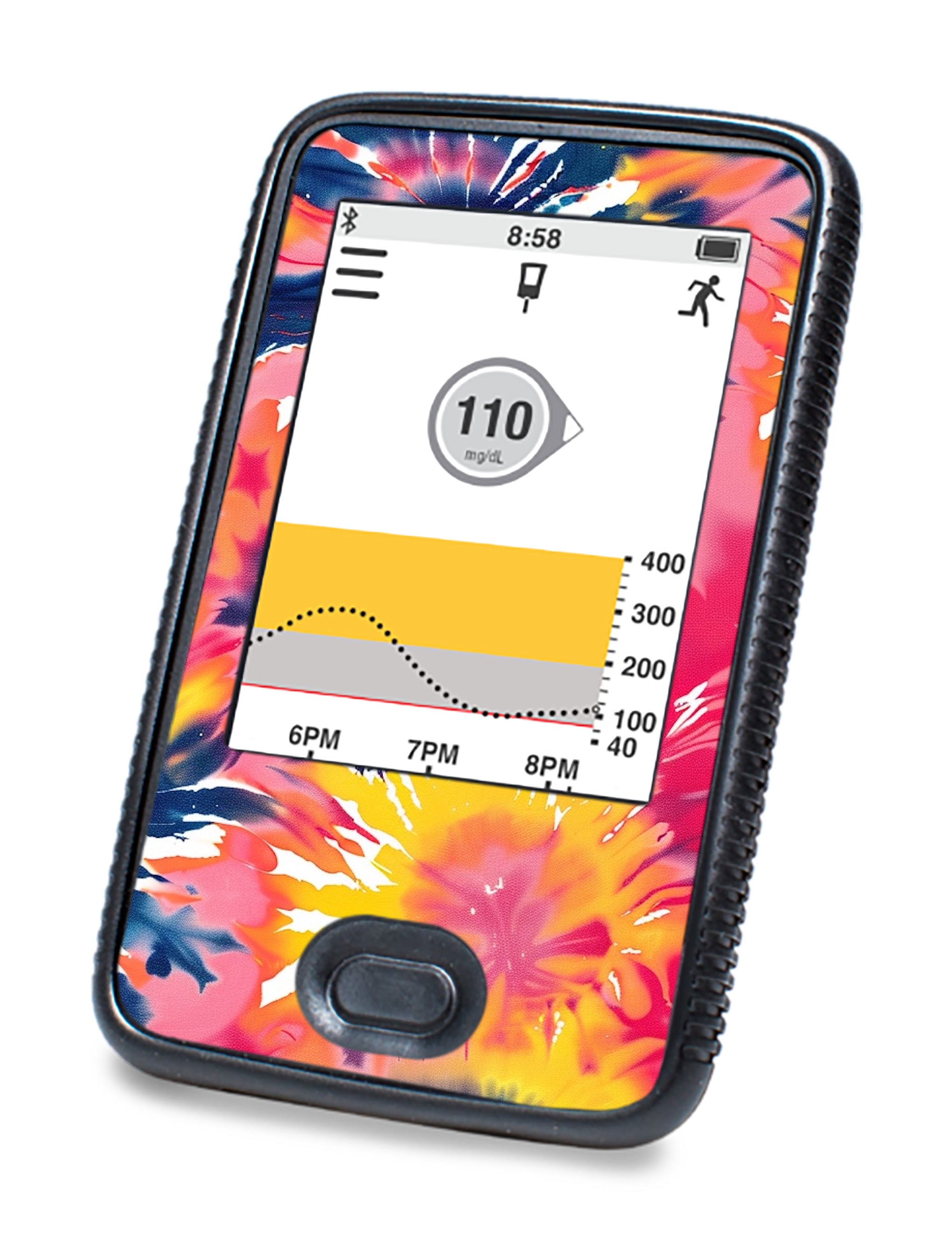 Summer Tie Dye DEXCOM G6 Touchscreen Receiver