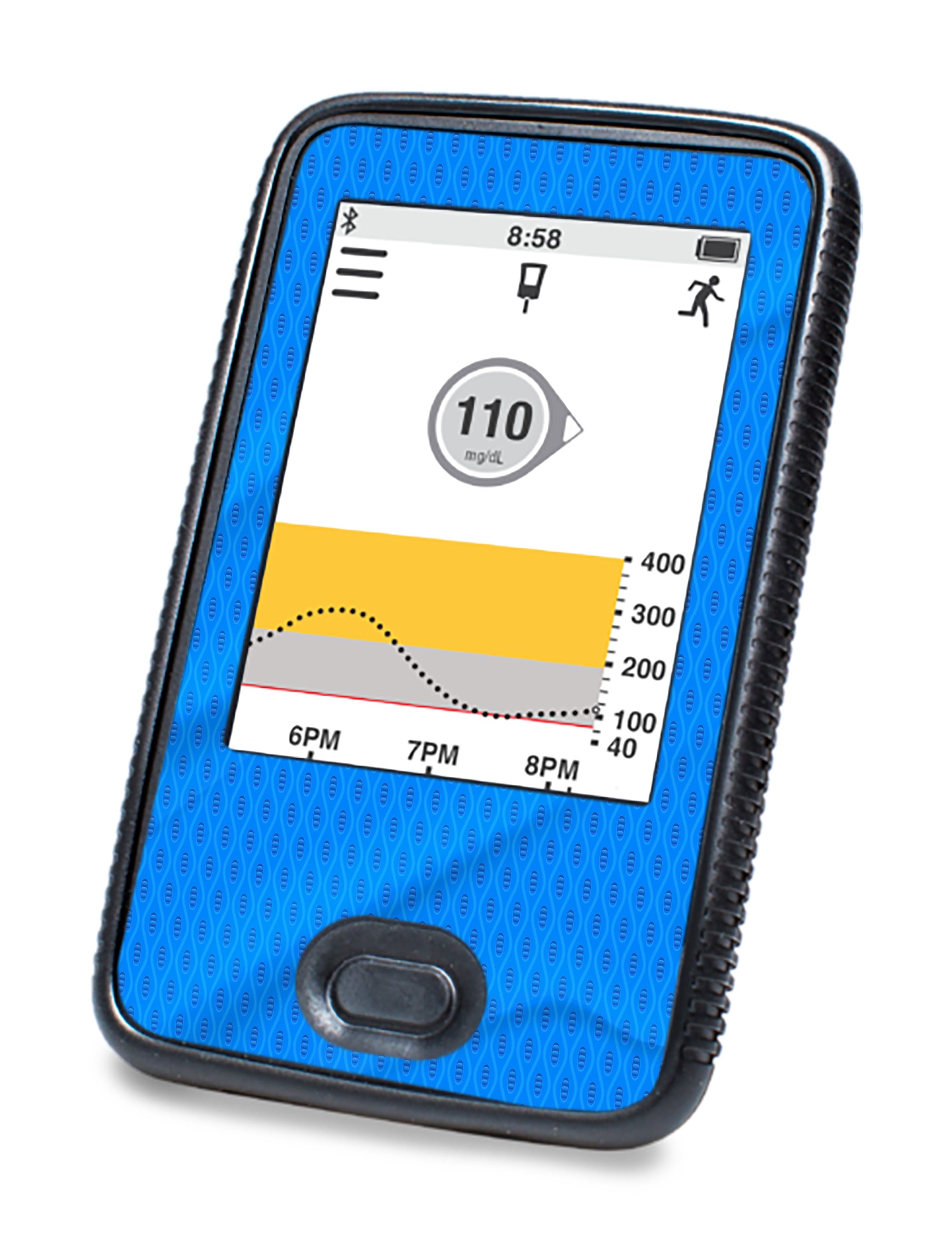 Cool Grip Dexcom G6 Touchscreen Receiver Sticker - Pump Peelz