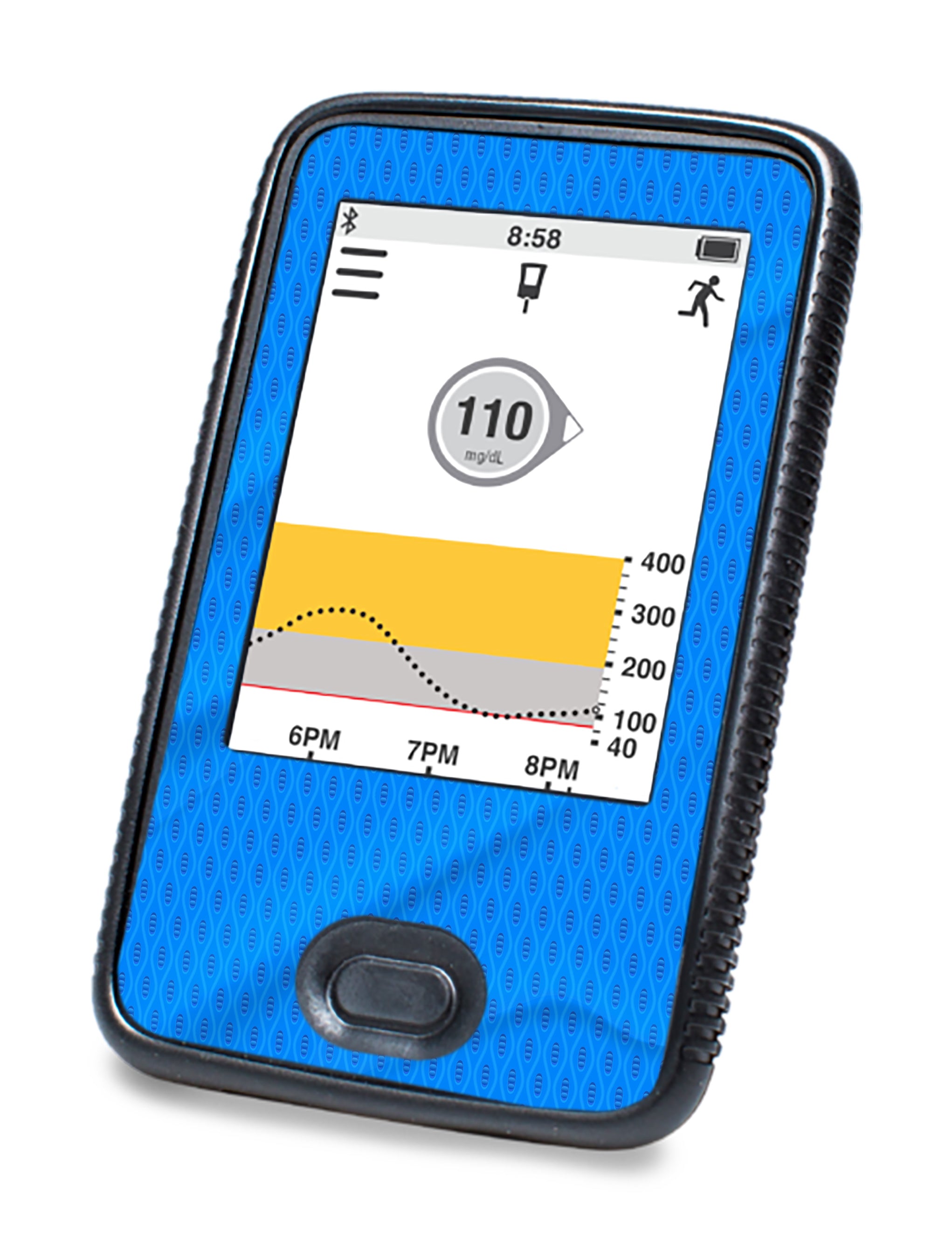 Cool Grip Dexcom G6 Touchscreen Receiver Sticker - Pump Peelz