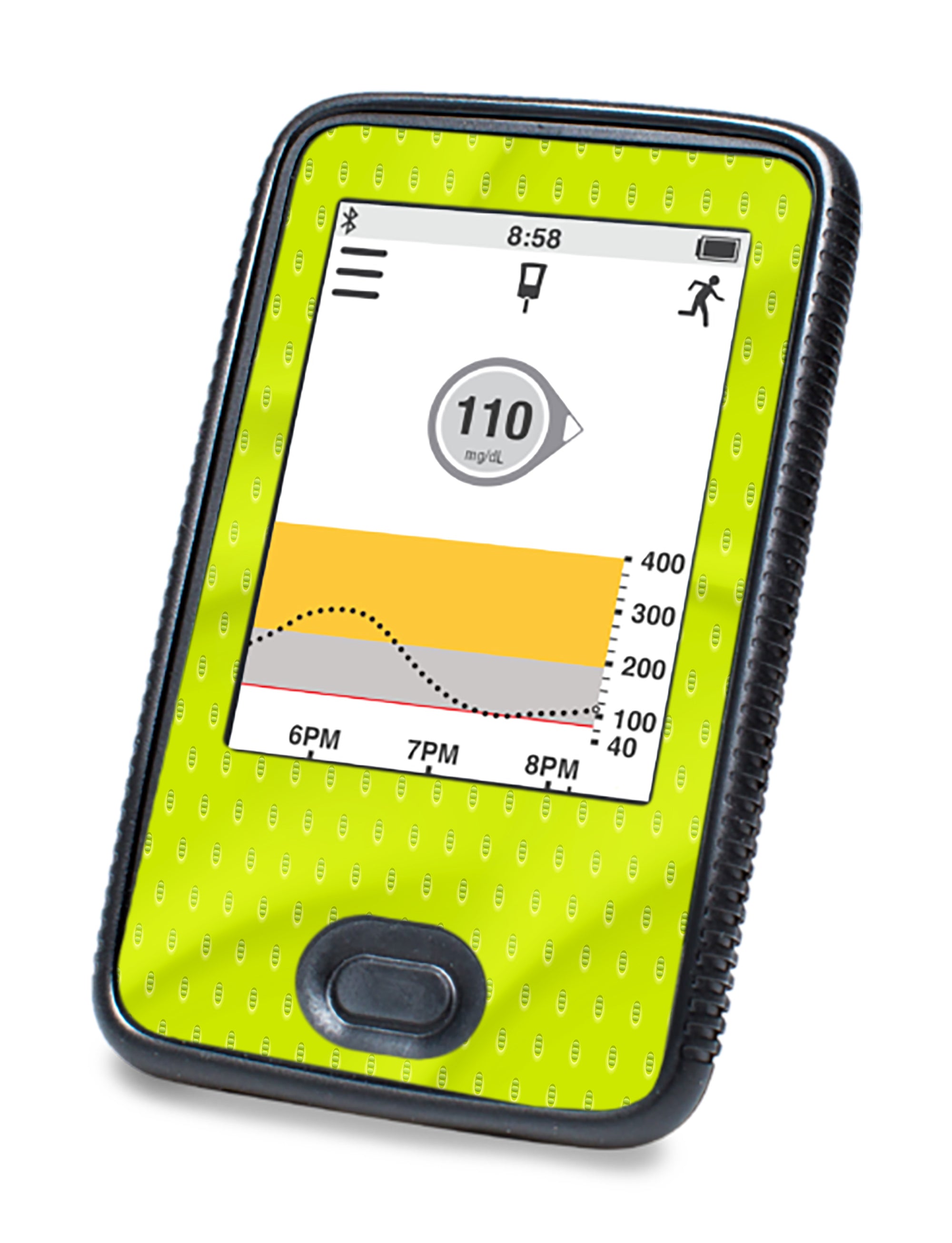 Volt Grip Dexcom G6 Touchscreen Receiver Sticker - Pump Peelz