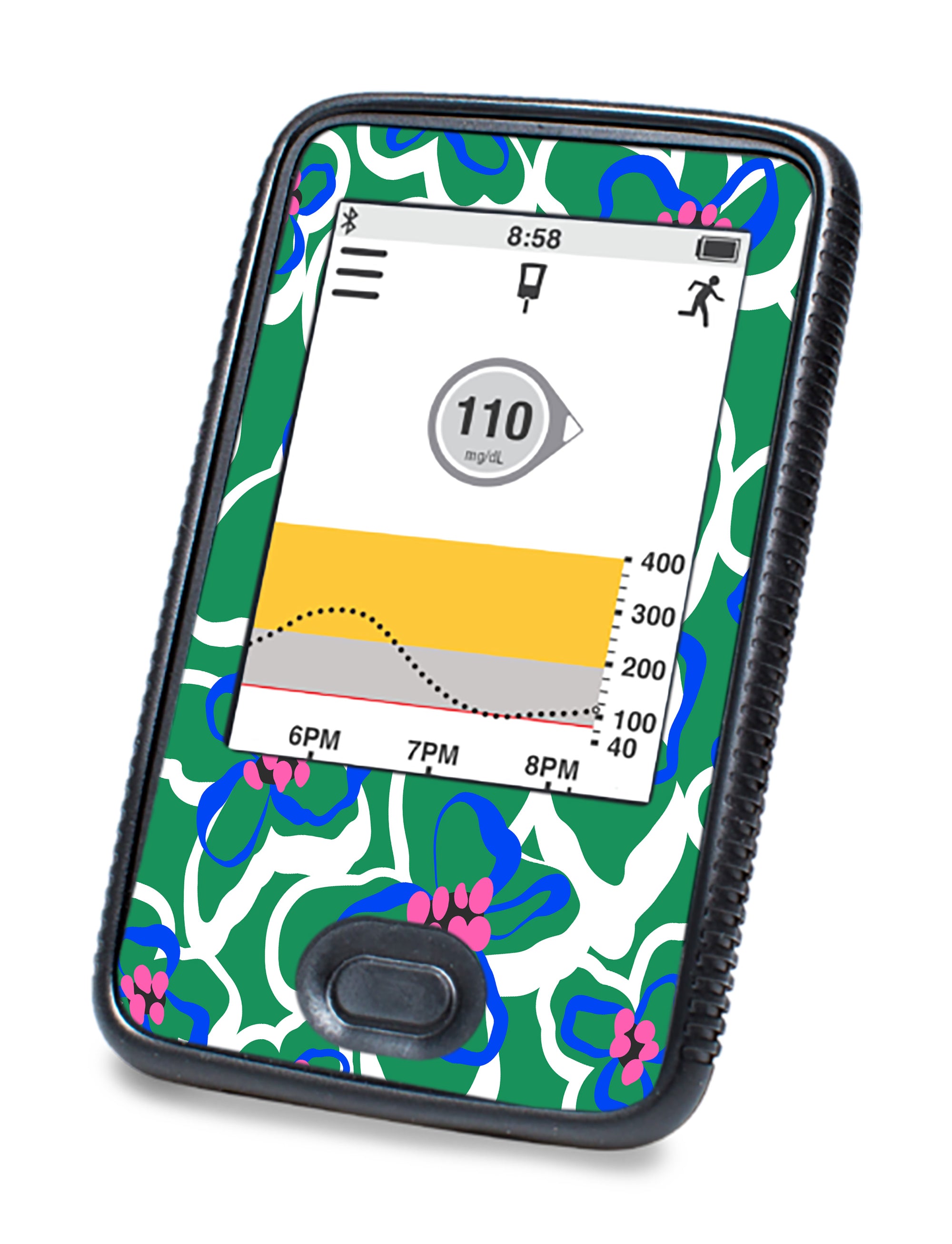 Mod Blooms Dexcom G6 Touchscreen Receiver Sticker - Pump Peelz