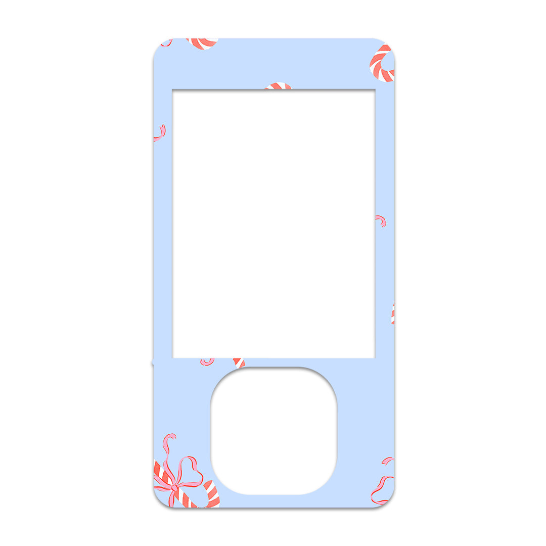 Candy Cane Lane Dexcom G7 and G6 Touchscreen Receiver Sticker - Pump Peelz