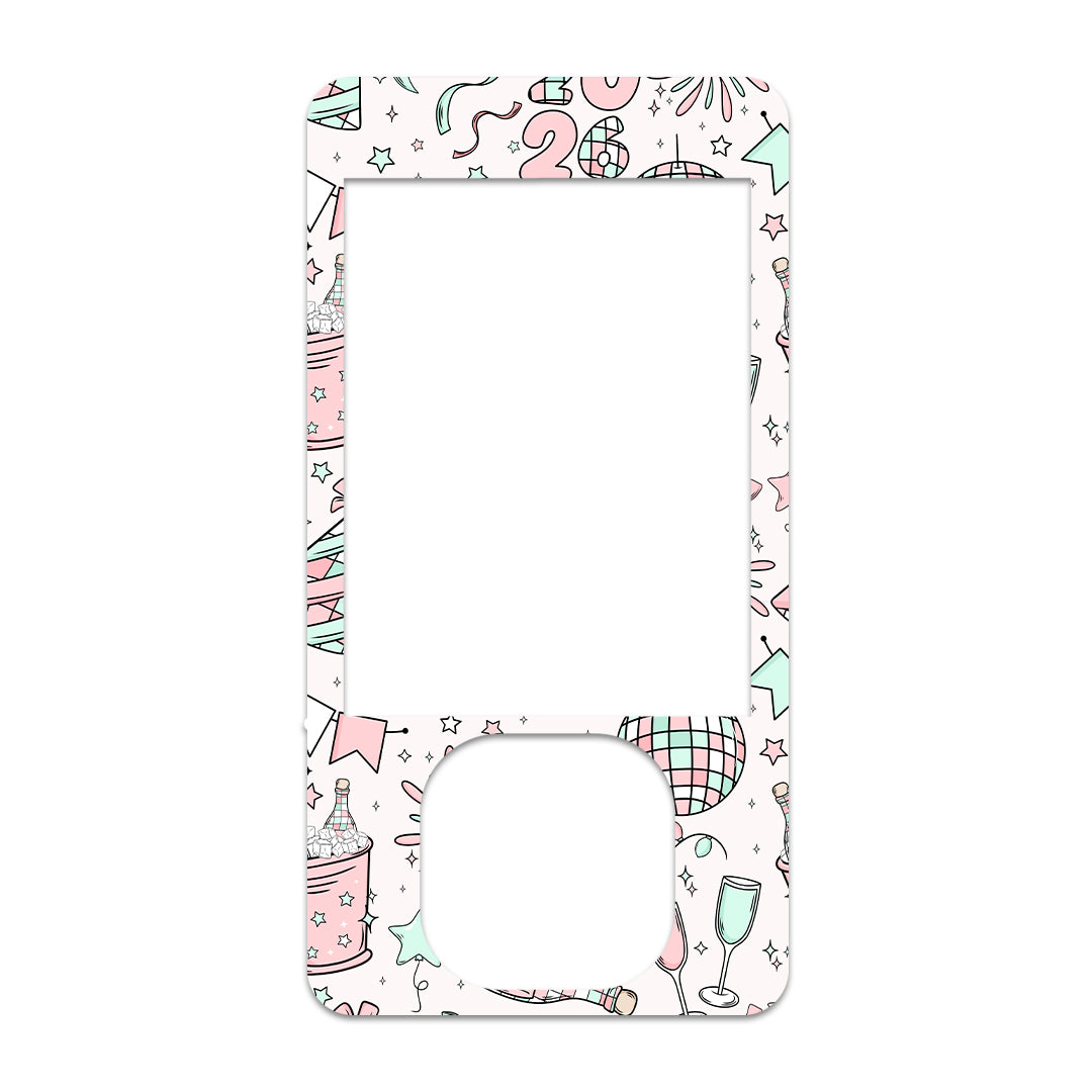 Cheers to '26 Dexcom G7 and G6 Touchscreen Receiver Sticker - Pump Peelz