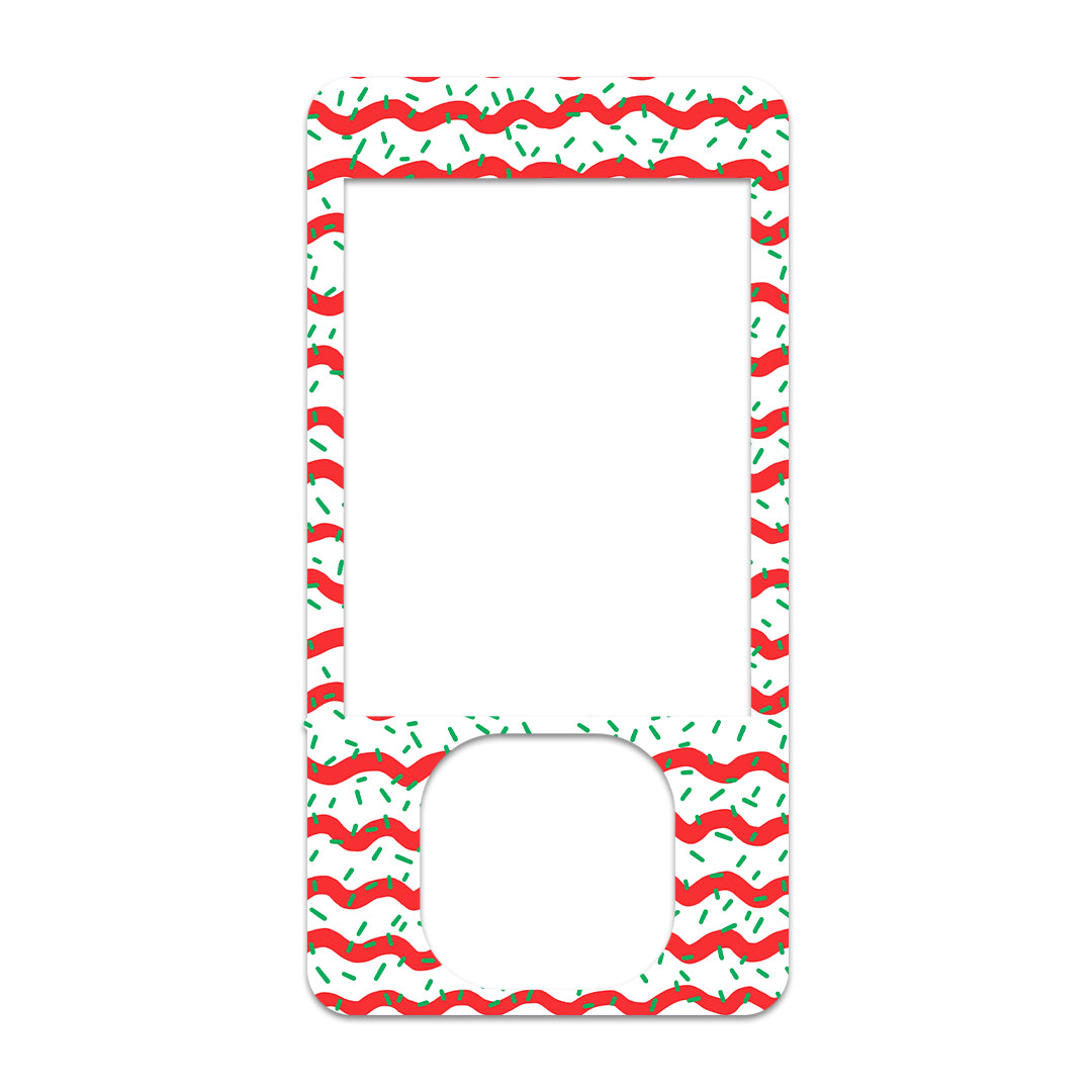 Christmas Icing Dexcom G7 and G6 Touchscreen Receiver Sticker - Pump Peelz