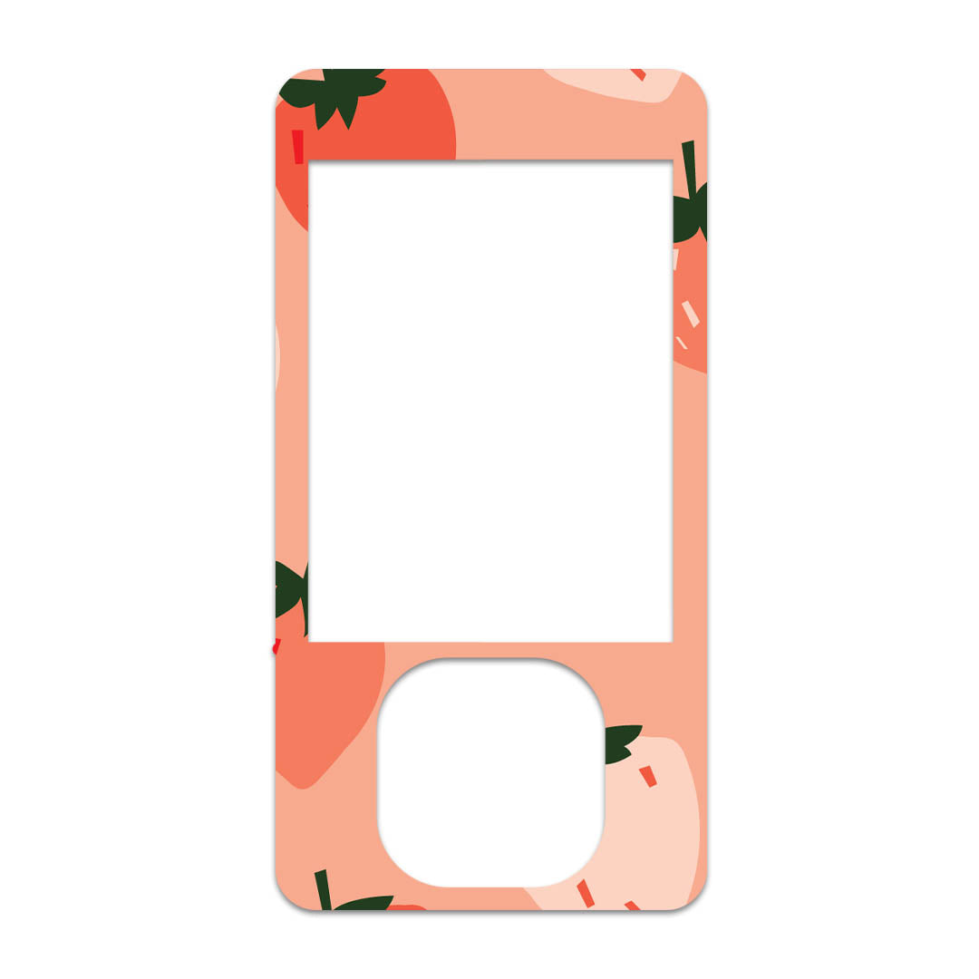 Strawberry Sweet Dexcom G7 and G6 Touchscreen Receiver Sticker - Pump Peelz
