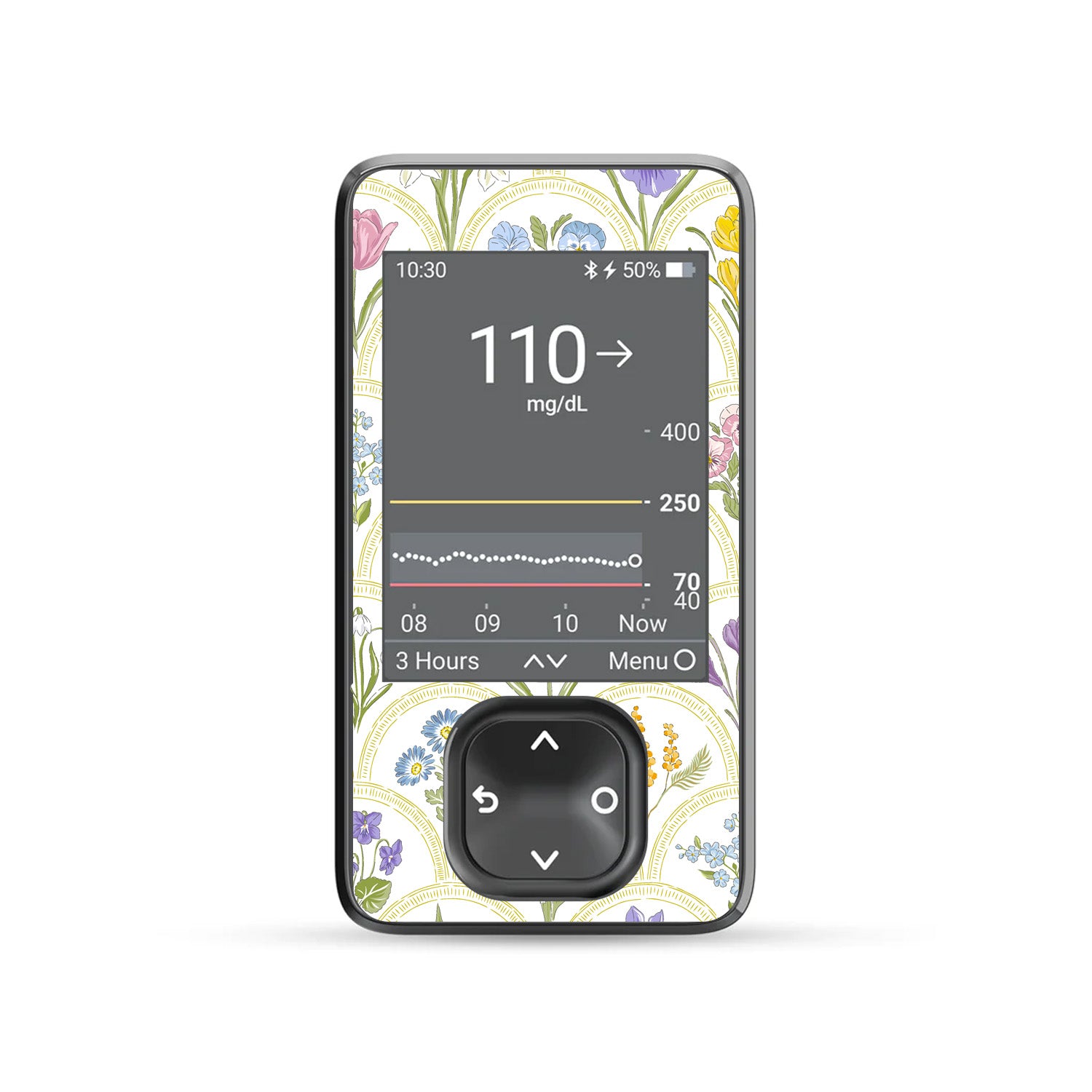 Garden Arches DEXCOM G7 and G6 Touchscreen Receiver Sticker