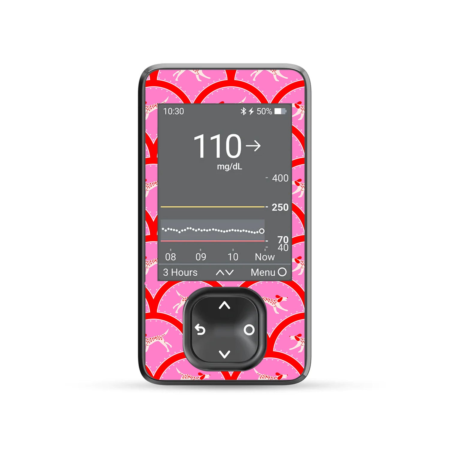 Puppy Love Dexcom G7 and G6 Touchscreen Receiver Sticker - Pump Peelz
