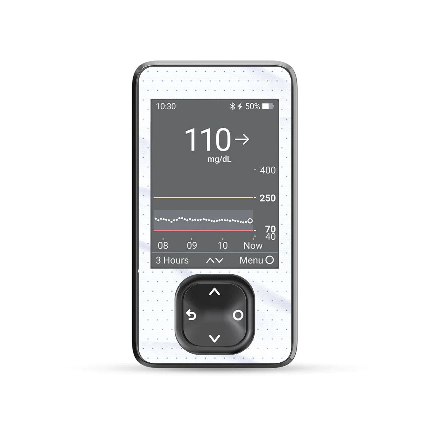 Clean Grip Dexcom G7 and G6 Touchscreen Receiver Sticker - Pump Peelz