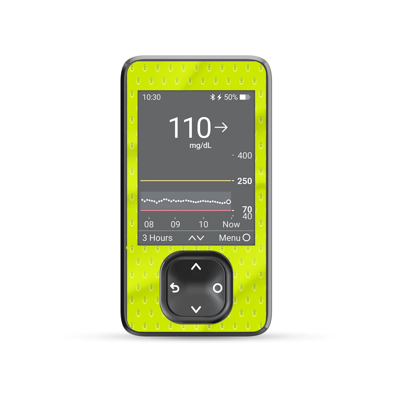 Volt Grip Dexcom G7 and G6 Touchscreen Receiver Sticker - Pump Peelz