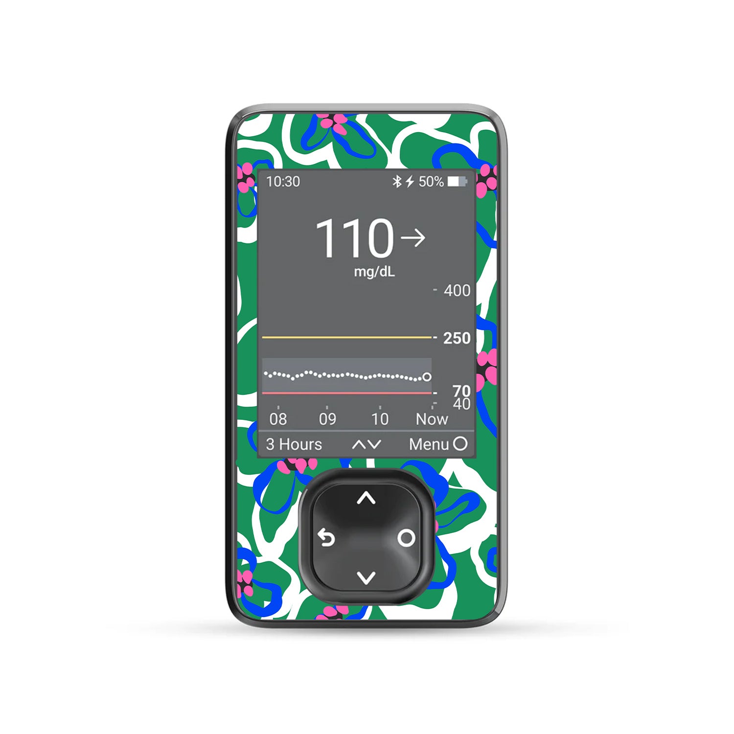 Mod Blooms Dexcom G7 and G6 Touchscreen Receiver Sticker - Pump Peelz