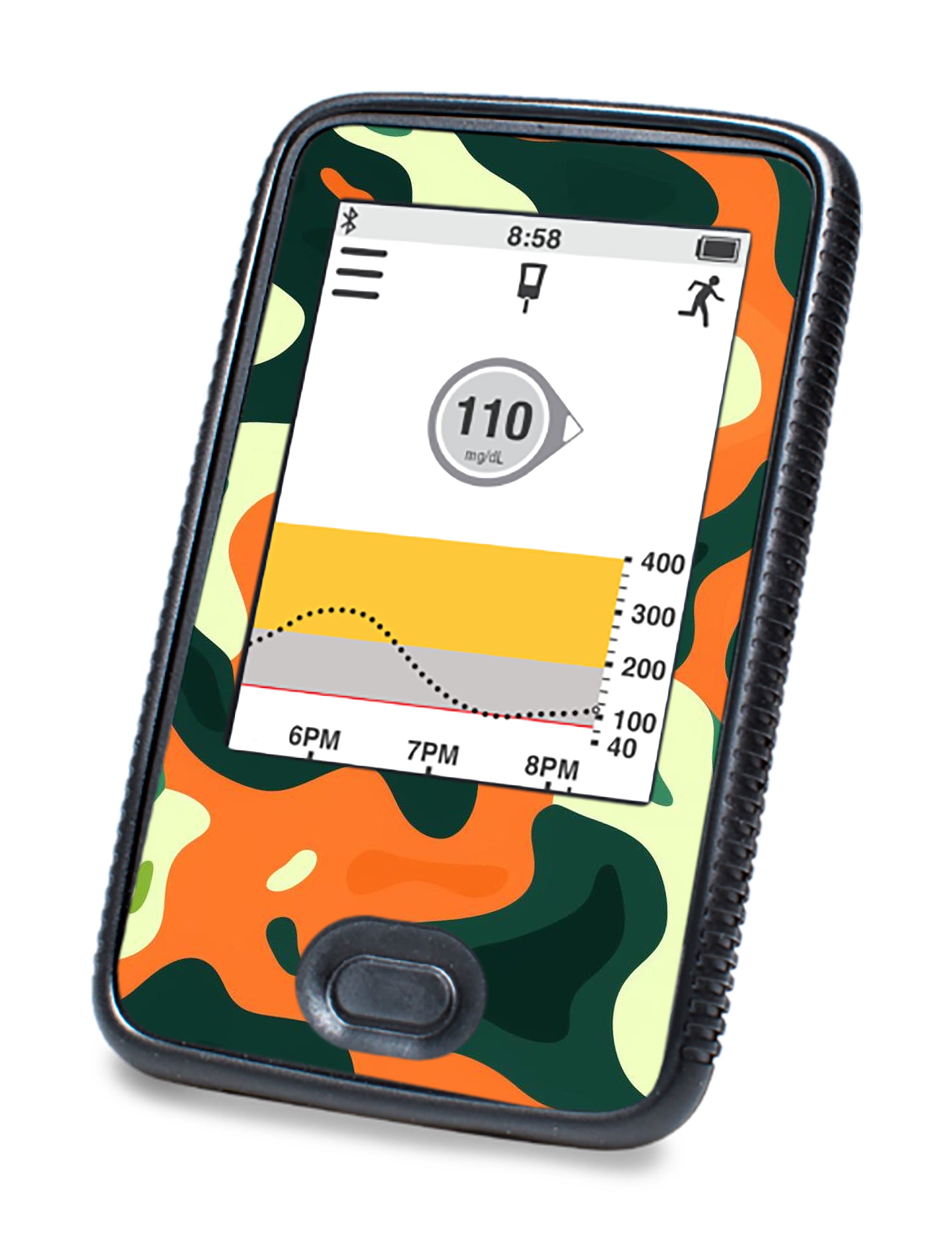 Wild Current Dexcom G6 Touchscreen Receiver Sticker - Pump Peelz