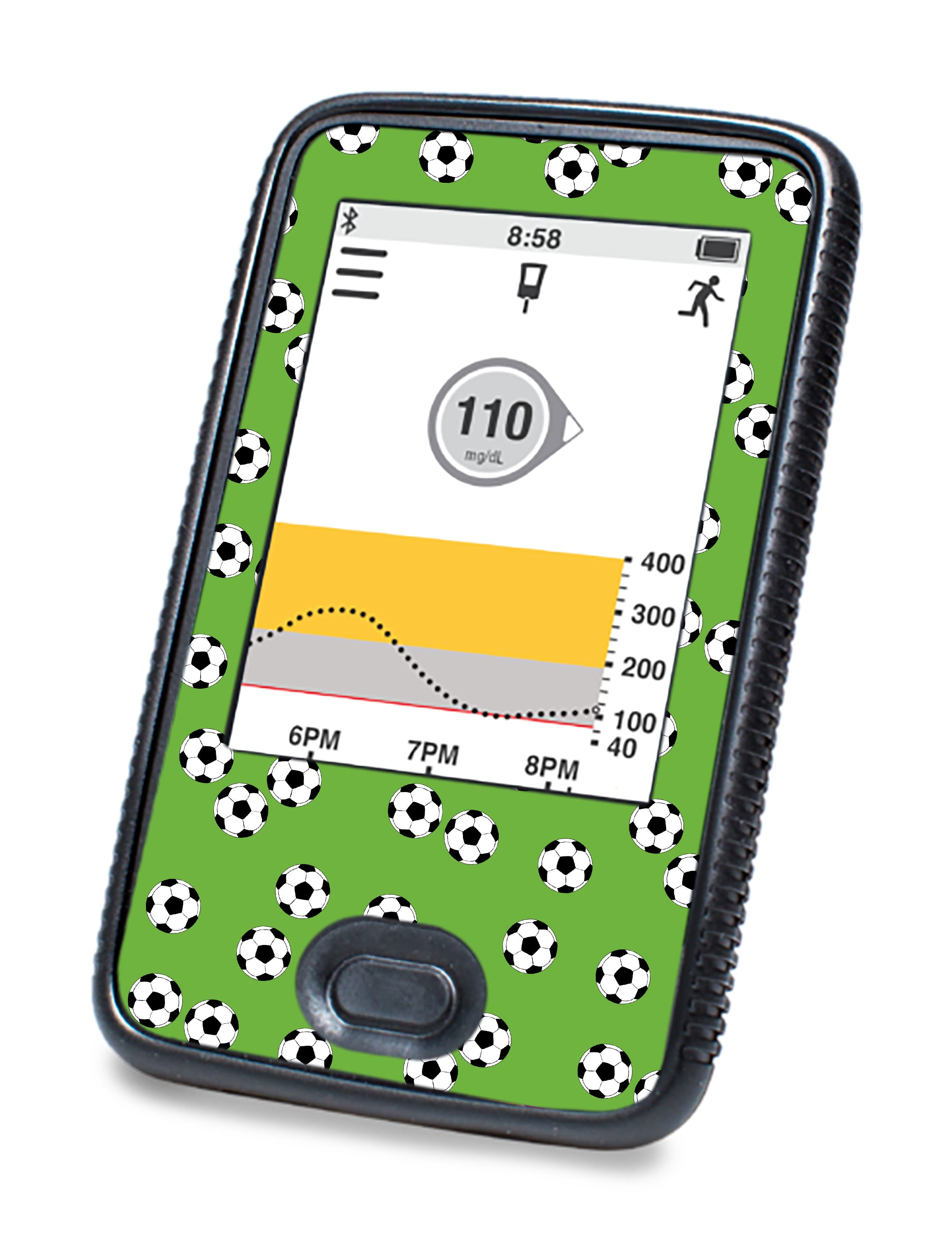 Kickoff Dexcom G6 Touchscreen Receiver Sticker - Pump Peelz