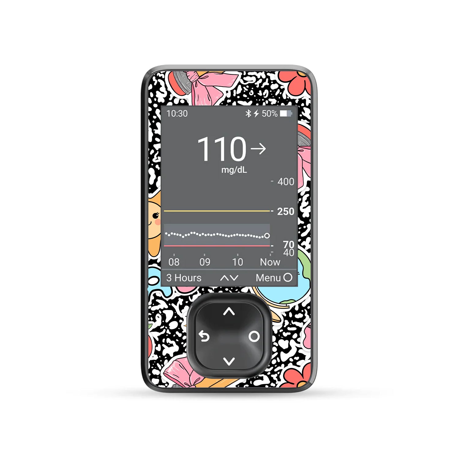 Cute Class Dexcom G7 Touchscreen Receiver Sticker - Pump Peelz