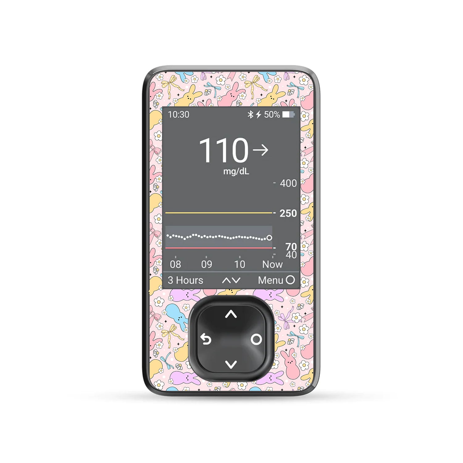 Hoppy Spring Dexcom G7 Touchscreen Receiver Sticker - Pump Peelz