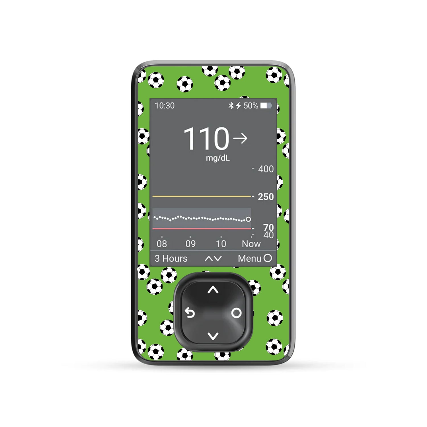 Kickoff Dexcom G7 Touchscreen Receiver Sticker - Pump Peelz