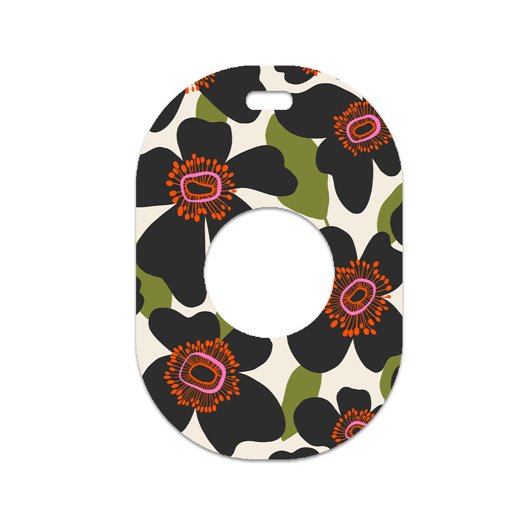 Petal Crush Eversense 365 Smart Transmitter Sticker - Pump Peelz