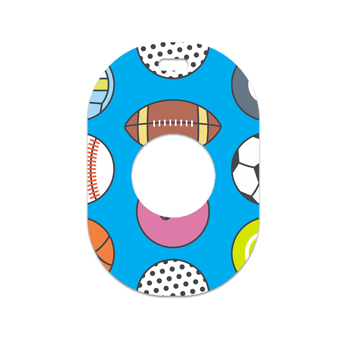 All Star Toss Eversense 365 Smart Transmitter Sticker - Pump Peelz