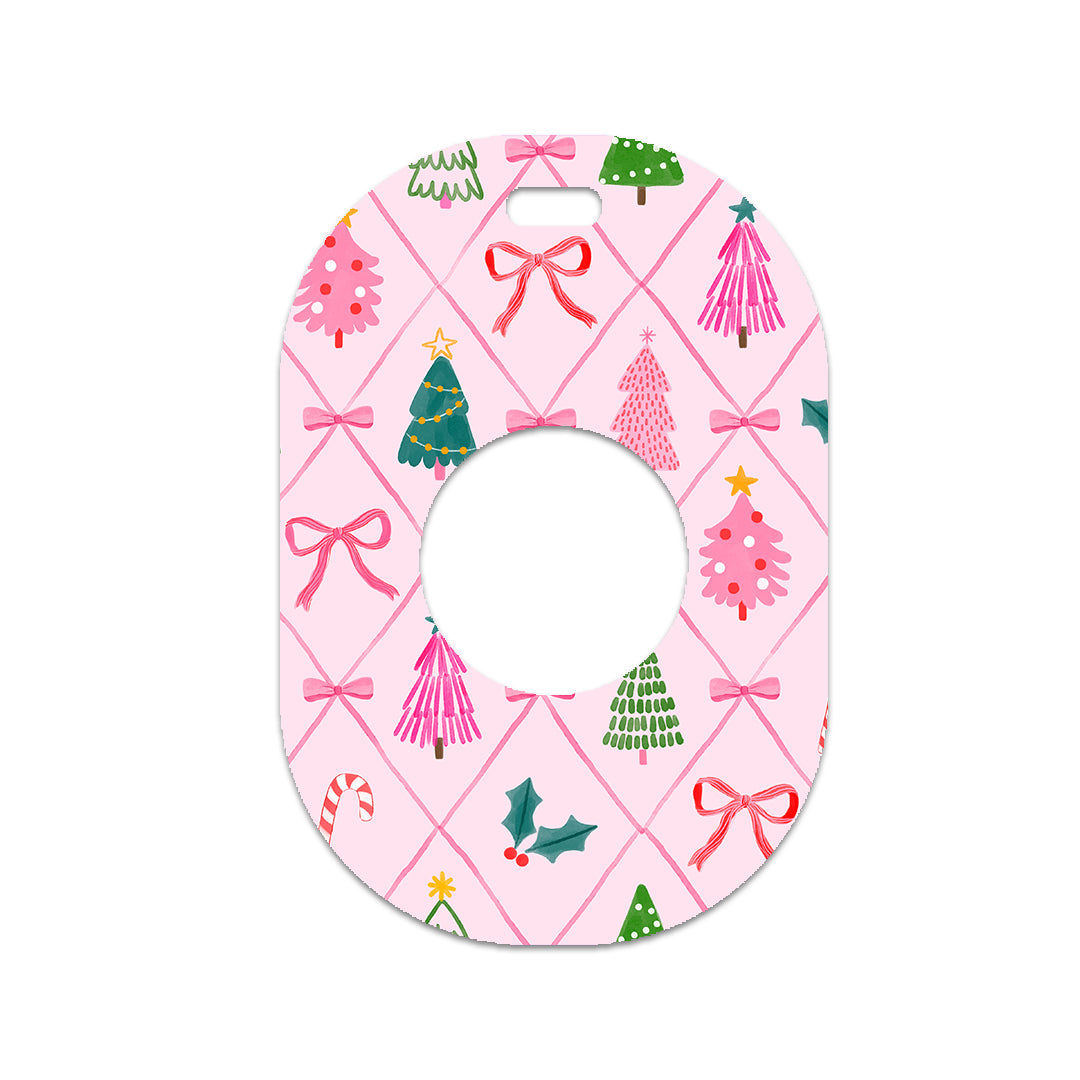 Coquette Christmas Eversense 365 Smart Transmitter Sticker - Pump Peelz