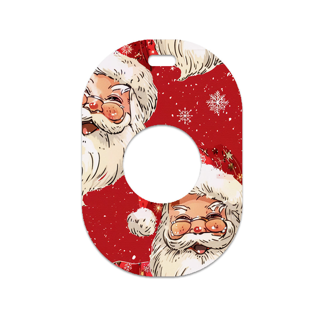 Jolly Old Saint Nick Eversense 365 Smart Transmitter Sticker - Pump Peelz