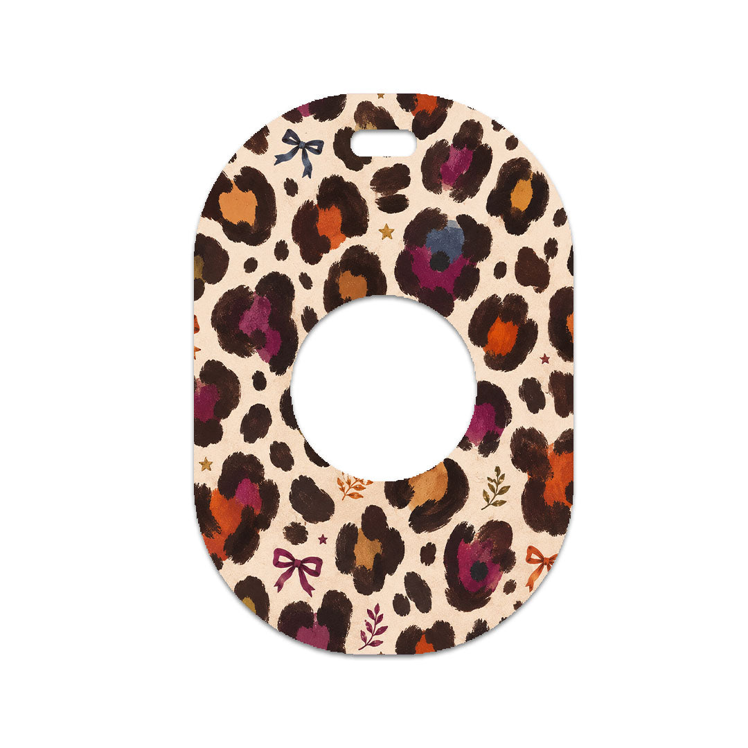 Boho Leopard Eversense 365 Smart Transmitter Sticker - Pump Peelz