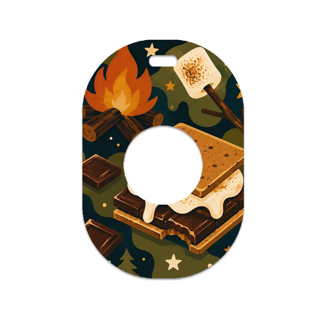 Campfire Nights Eversense 365 Smart Transmitter Sticker - Pump Peelz