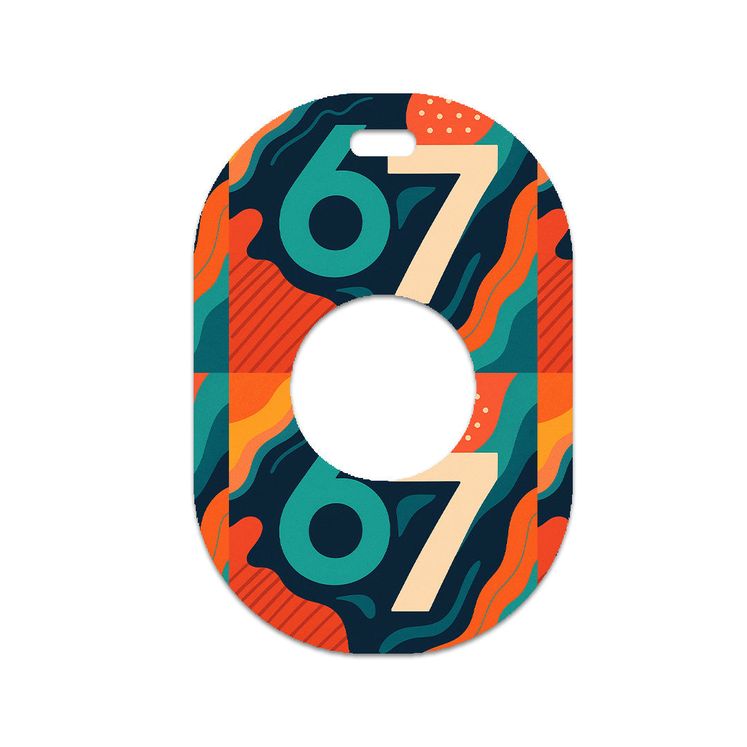 6/7 Eversense 365 Smart Transmitter Sticker - Pump Peelz