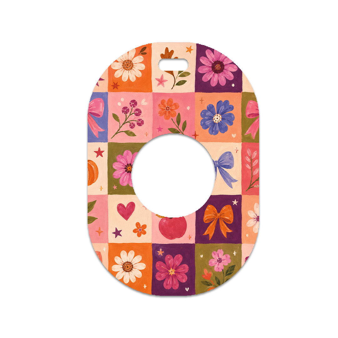 Autumn Crush Eversense 365 Smart Transmitter Sticker - Pump Peelz