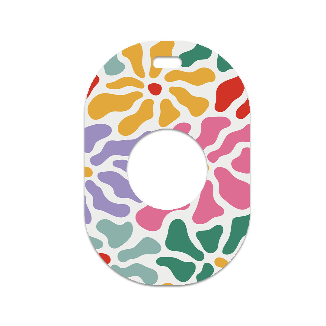 Bloom Burst Eversense 365 Smart Transmitter Sticker - Pump Peelz