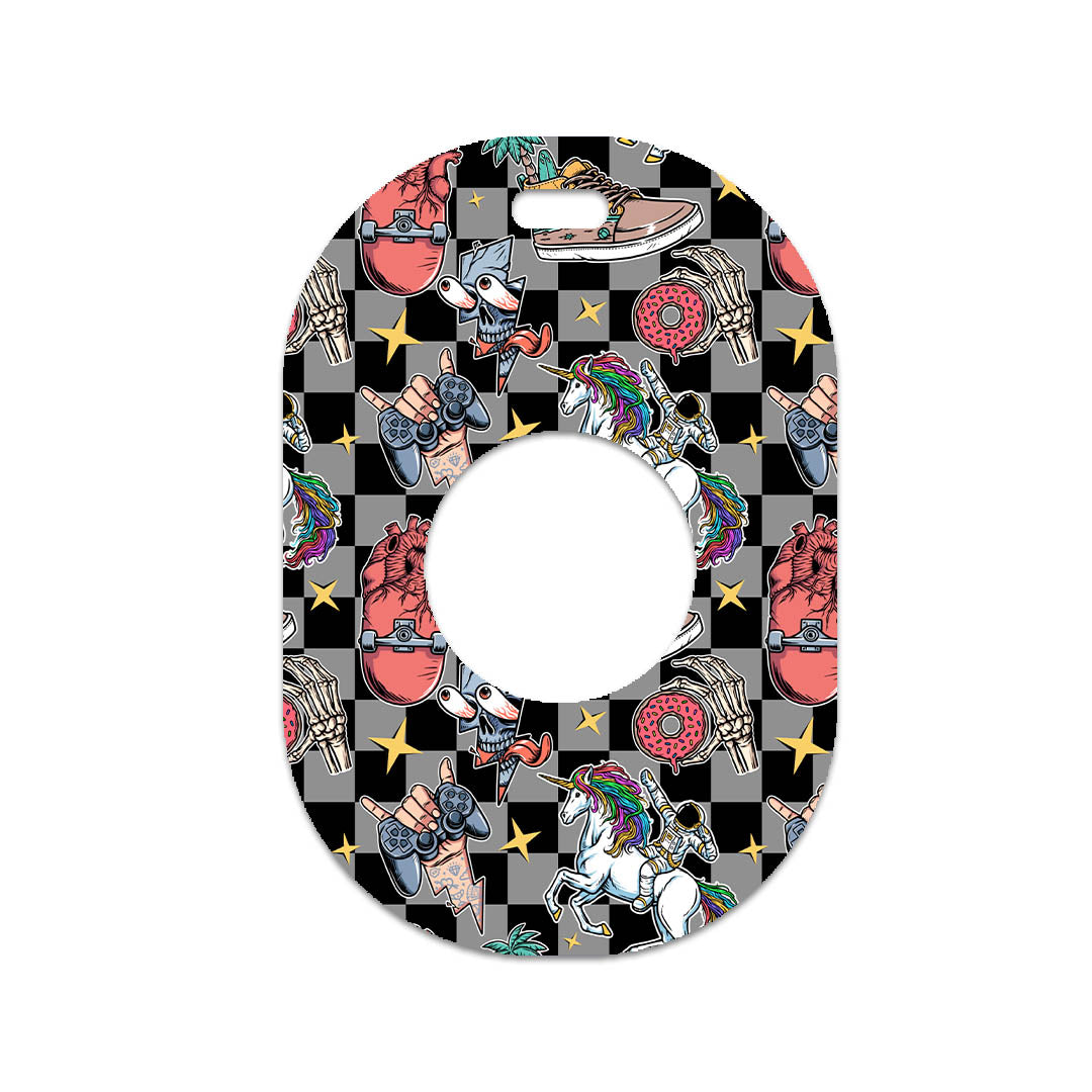 Totally Radical Eversense 365 Smart Transmitter Sticker - Pump Peelz
