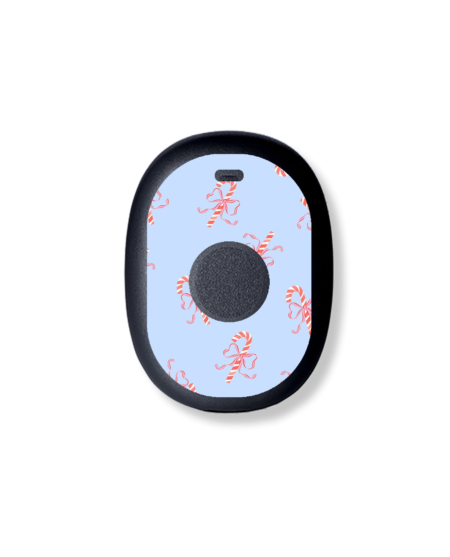 Candy Cane Lane Eversense 365 Smart Transmitter Sticker - Pump Peelz