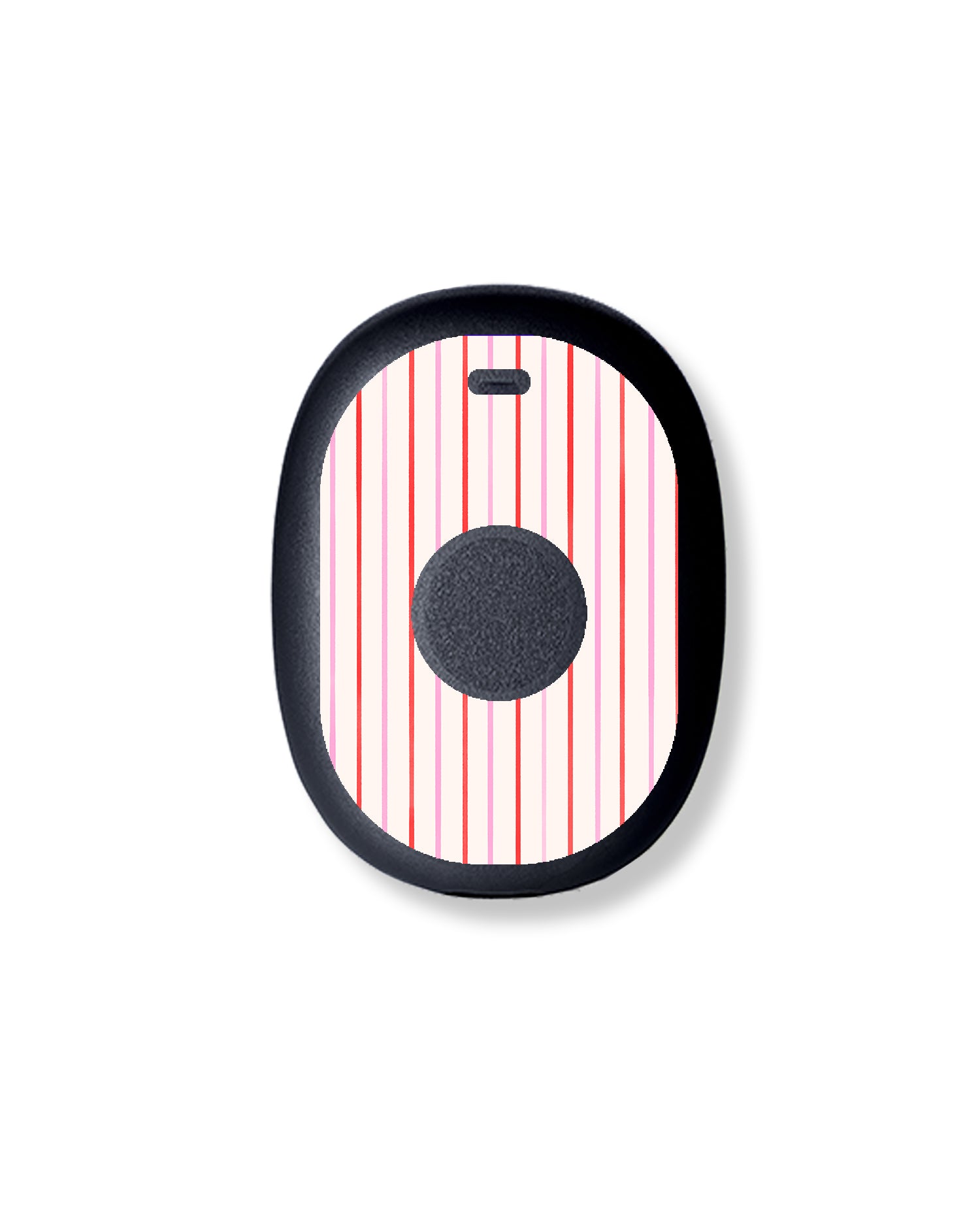 Peppermint Stripes Eversense 365 Smart Transmitter Sticker - Pump Peelz