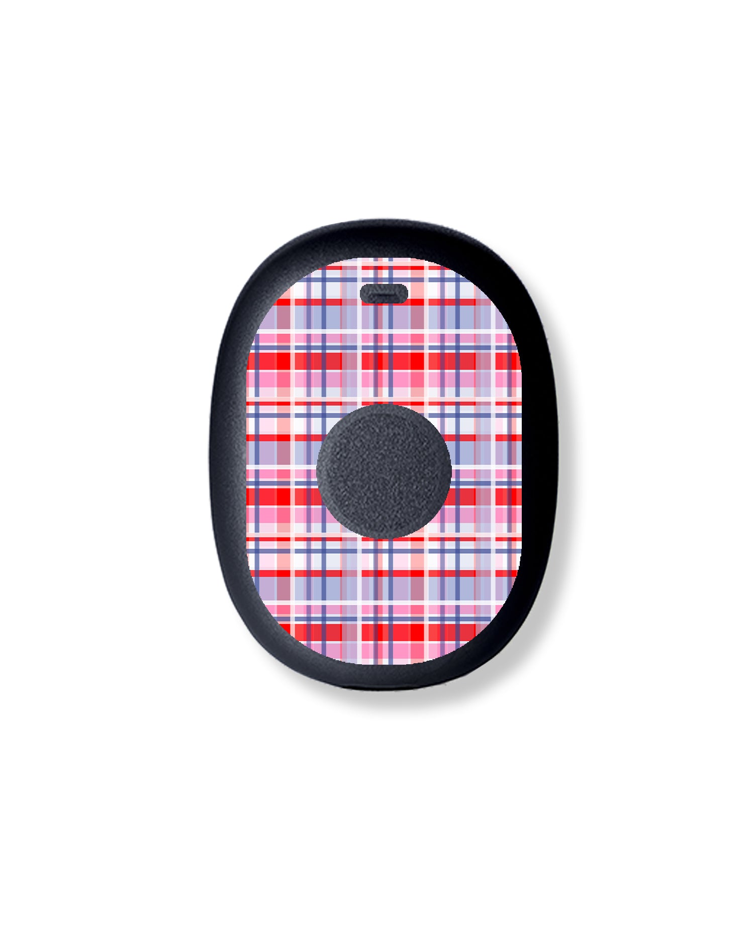 Party Plaid Eversense 365 Smart Transmitter Sticker - Pump Peelz